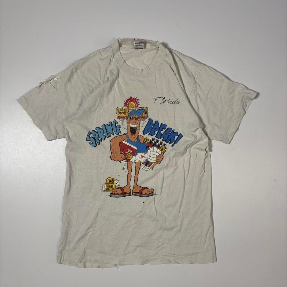 Vintage 90's Florida Spring Break Graphic T-Shirt - M